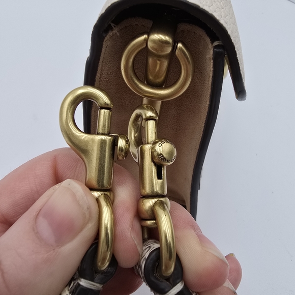 Coach Tabby 26 Shoulder Bag, In Colorblock W/ Snakeskin Detail - Picture 14 of 16